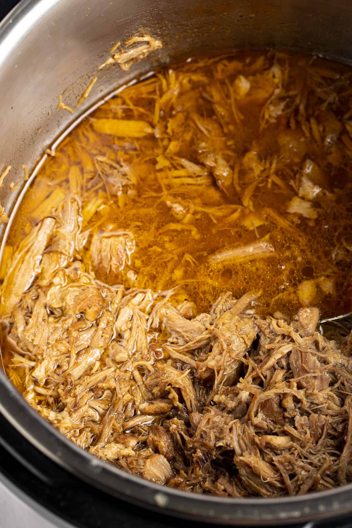 Fresh from the Instant Pot pulled pork