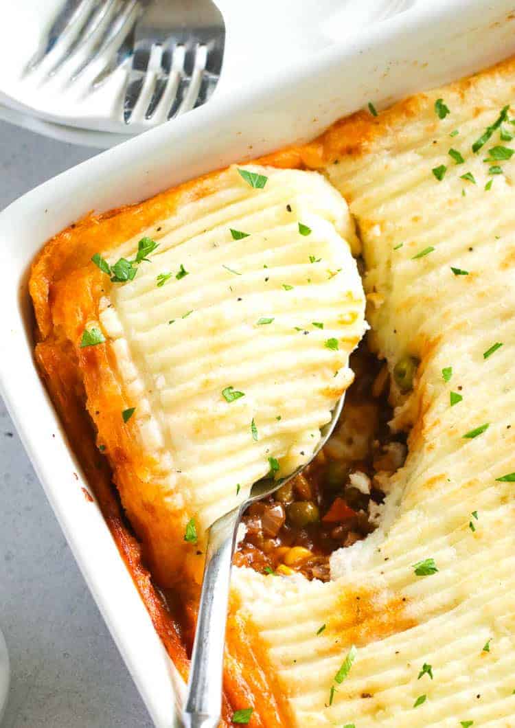 Shepherd’s Pie – hearty casserole meal