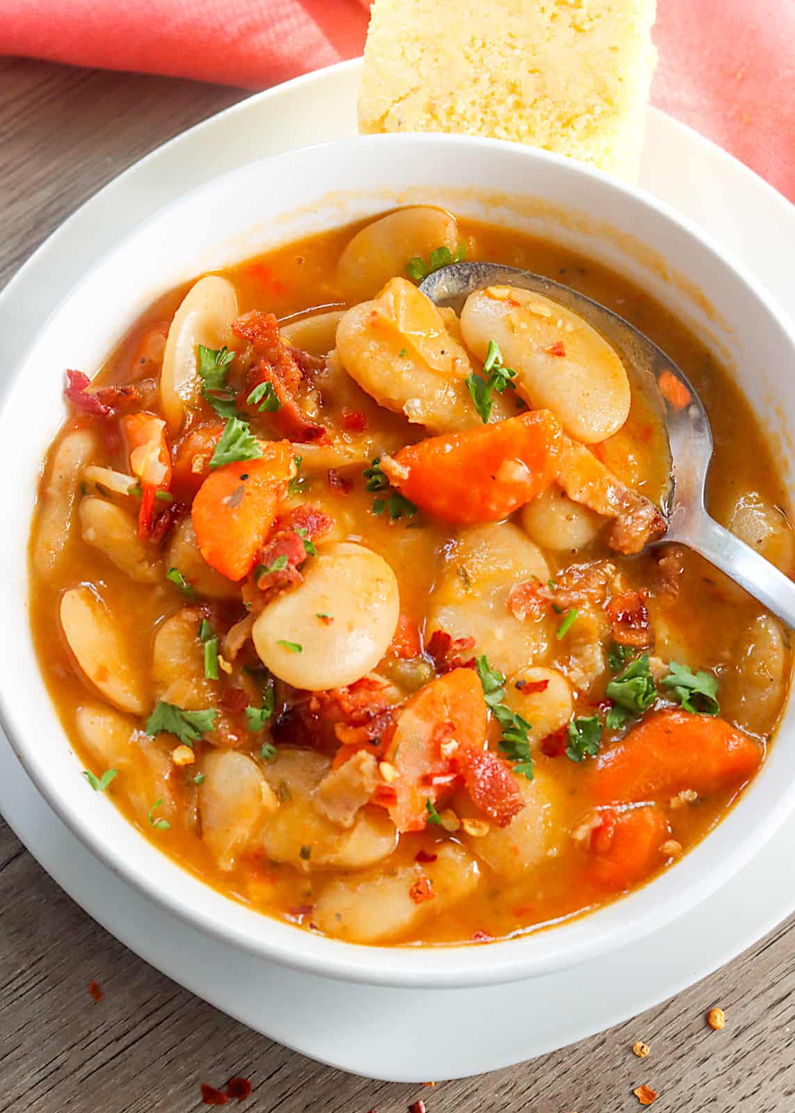 Serving up a bowl of soulfully fabulous butter beans