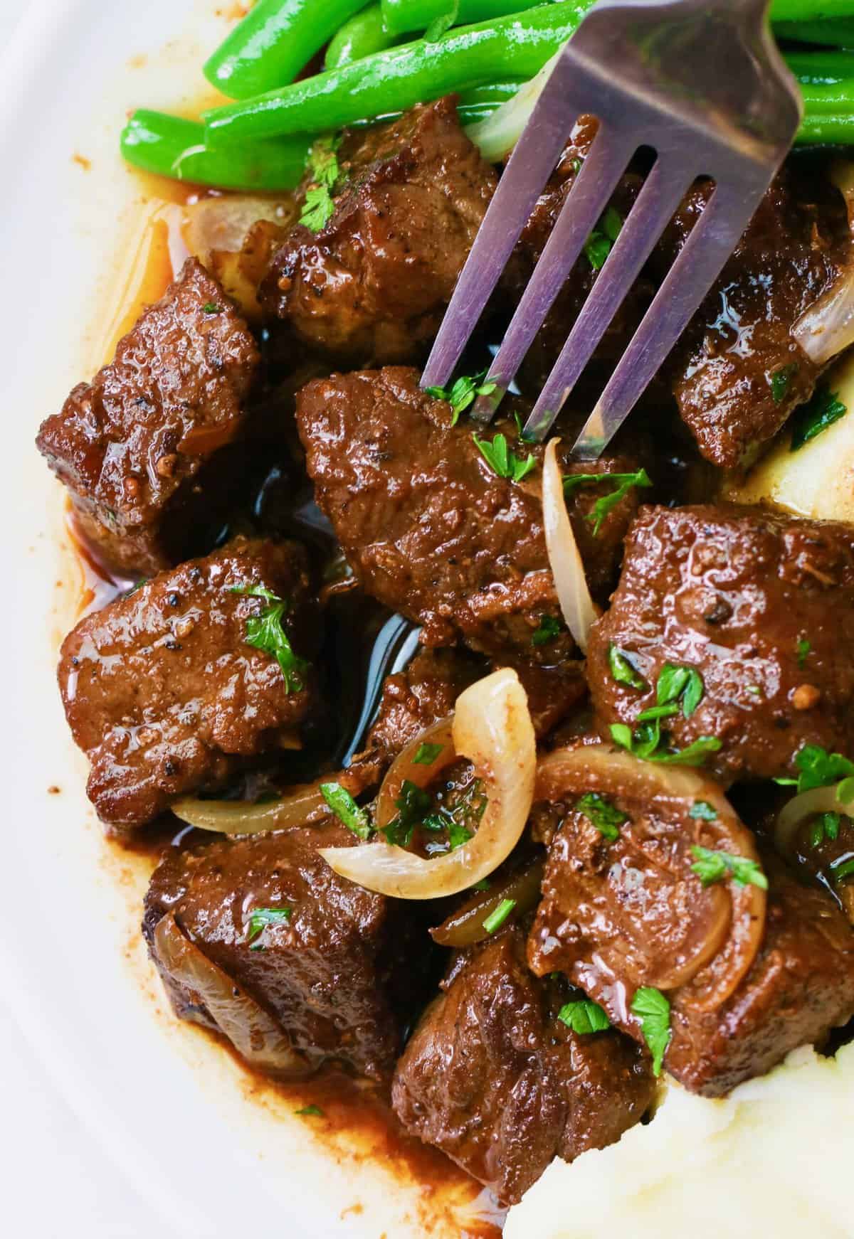 steak tips recipe