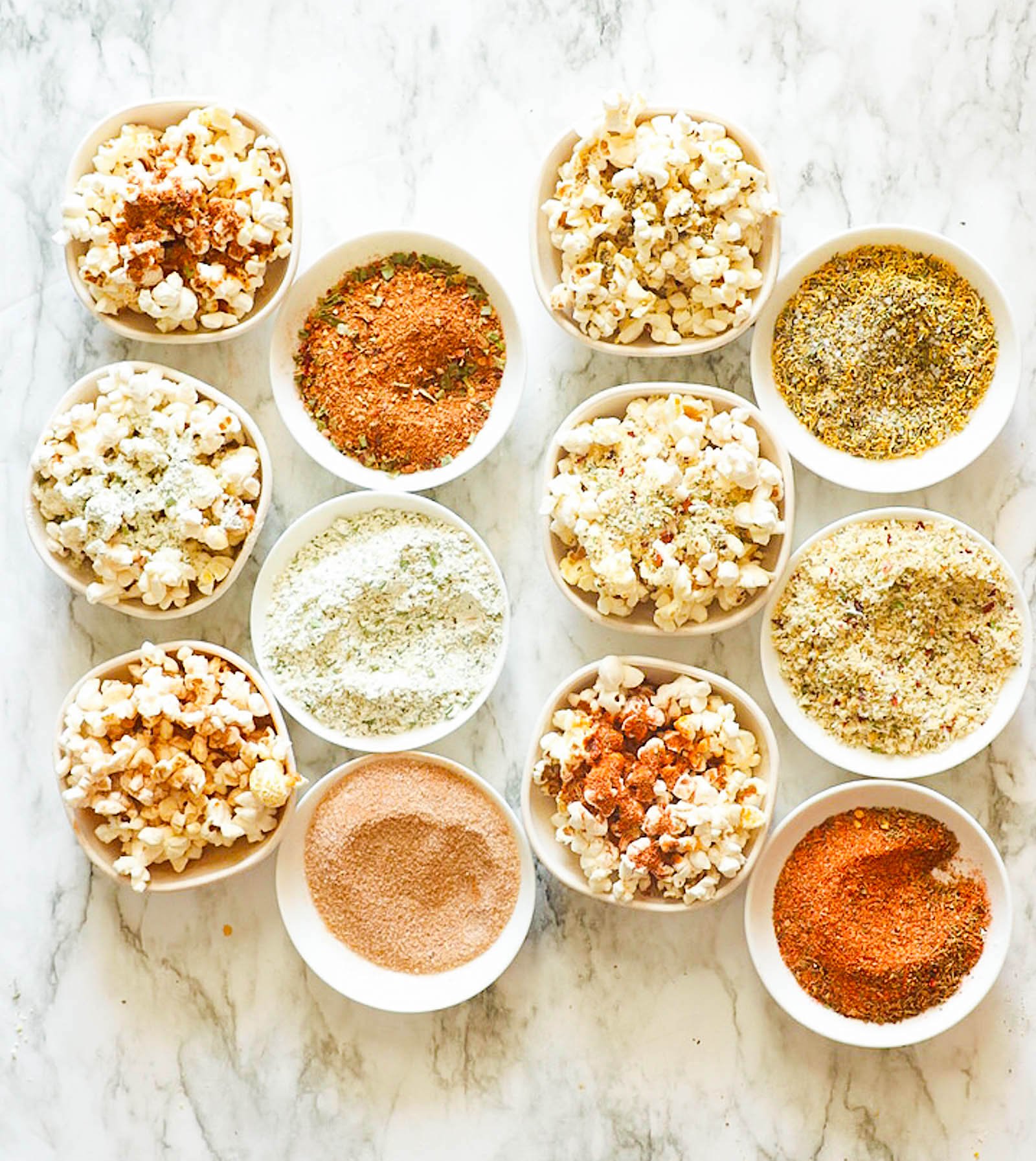 Mixing up popcorn seasonings to fit everyone's taste