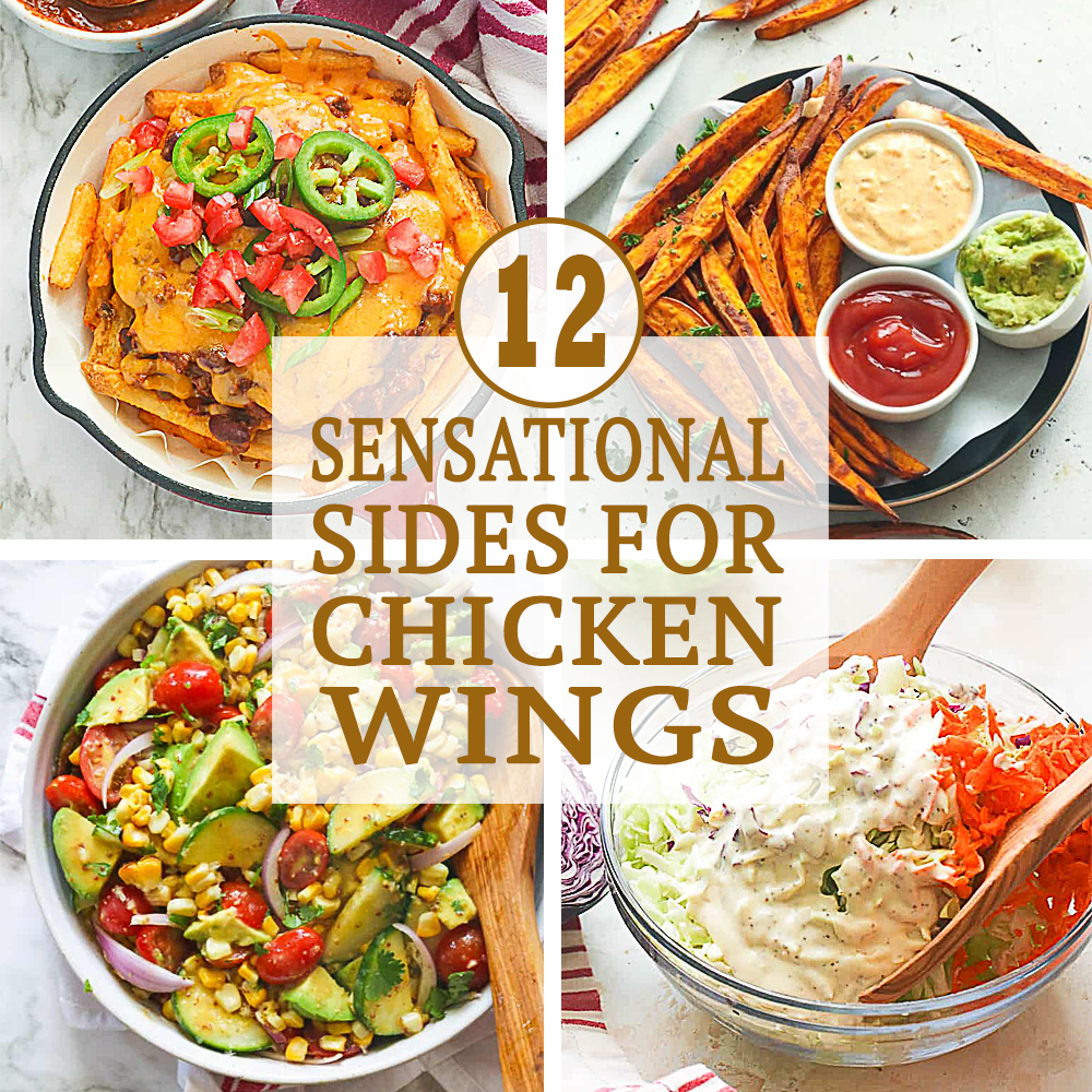 Sensational chicken wing sides for your pleasure