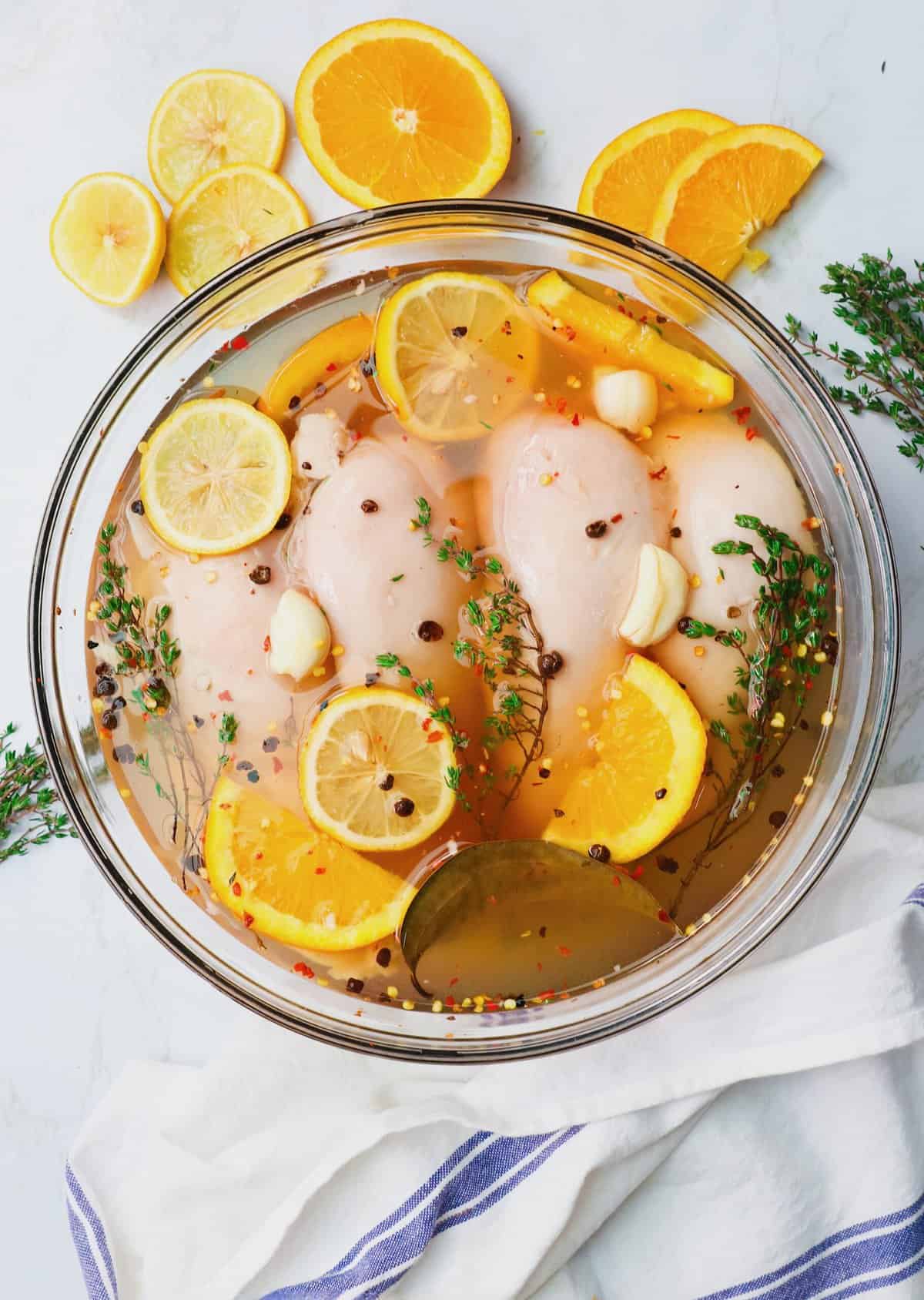 Brining chicken breast for grilling is super easy