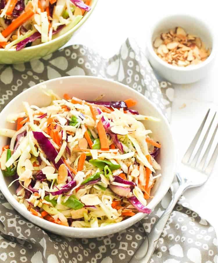 Coleslaw with fresh flavor goes great with fried chicken