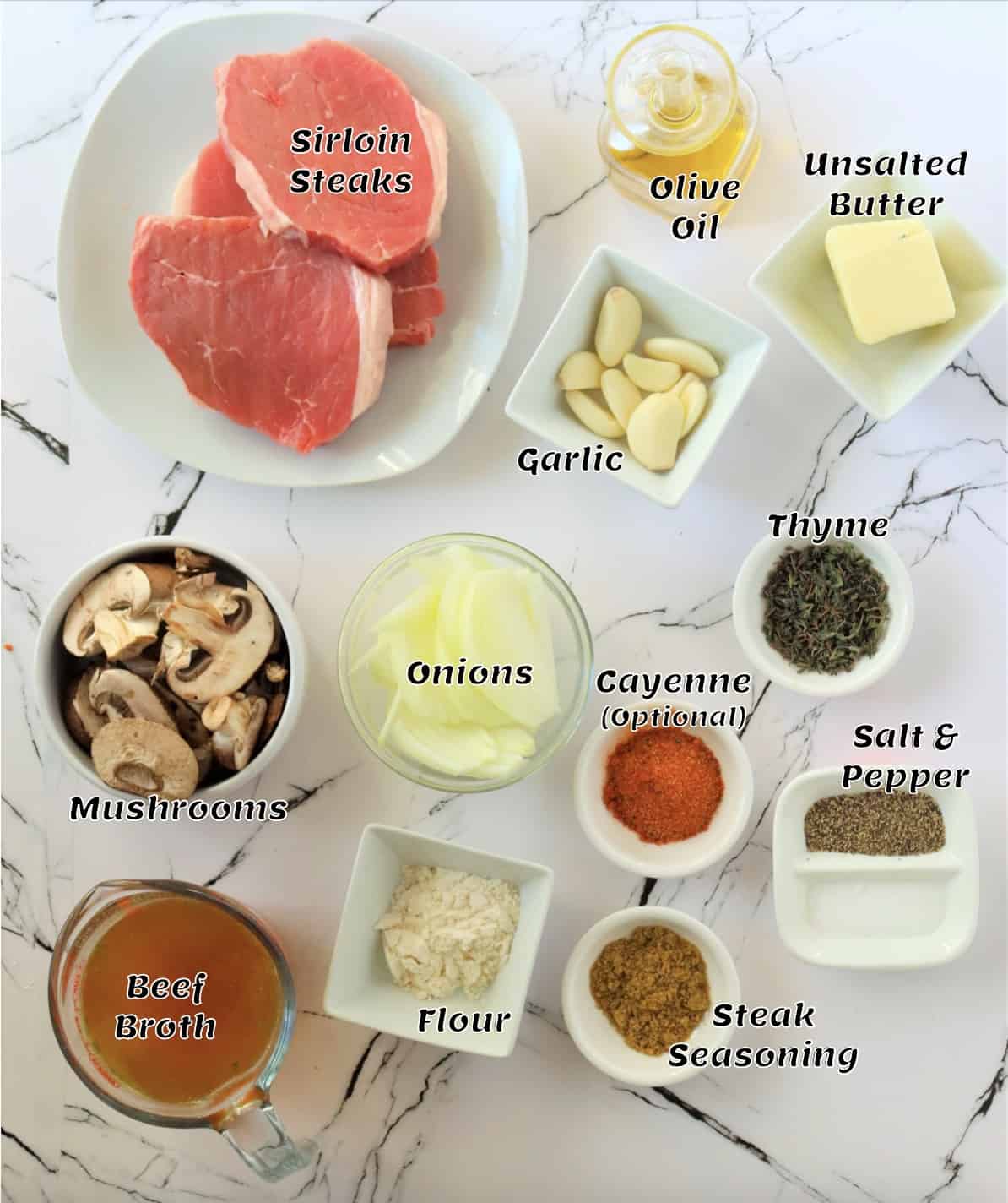 Ce dont vous avez besoin pour faire un steak étouffé