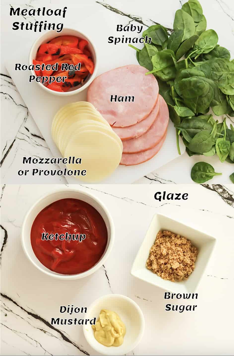 What you need to stuff and glaze meatloaf