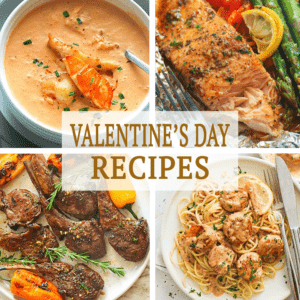 Enjoy decadent and romantic Valentine's Day recipes