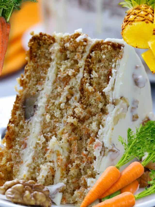 Carrot Pineapple Cake – Delicious as it is Nutritious Dessert!