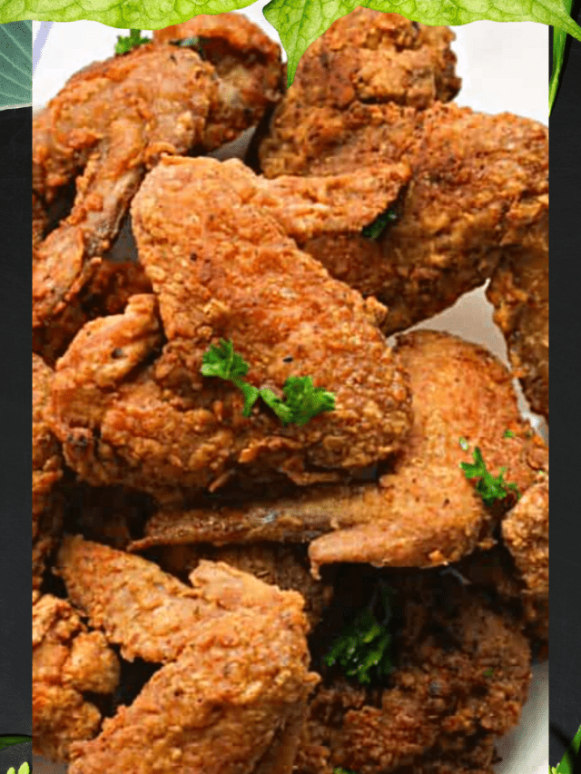 Ultimate Fried Chicken Wings: 10 minutes prep budget-friendly recipe