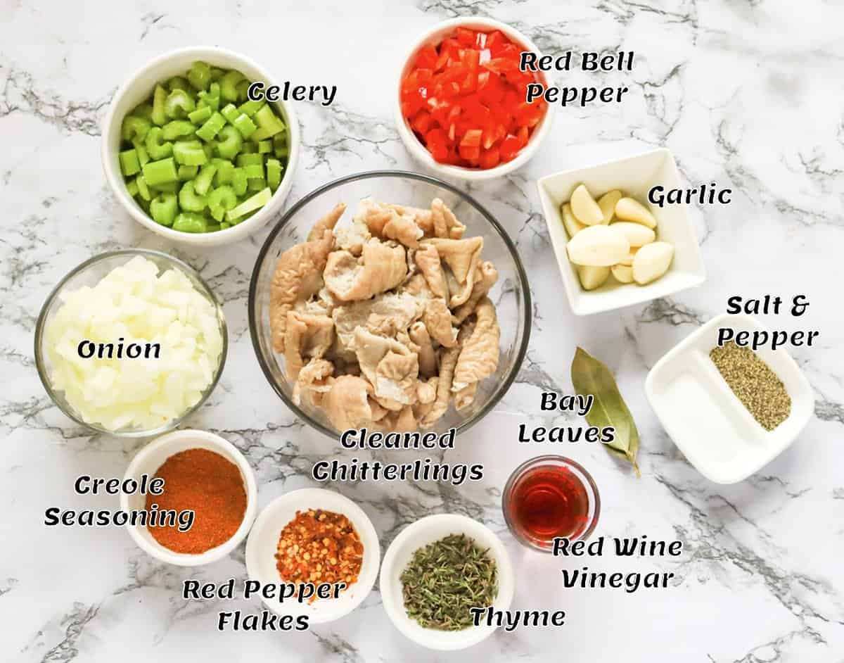 What you need to make chitlins