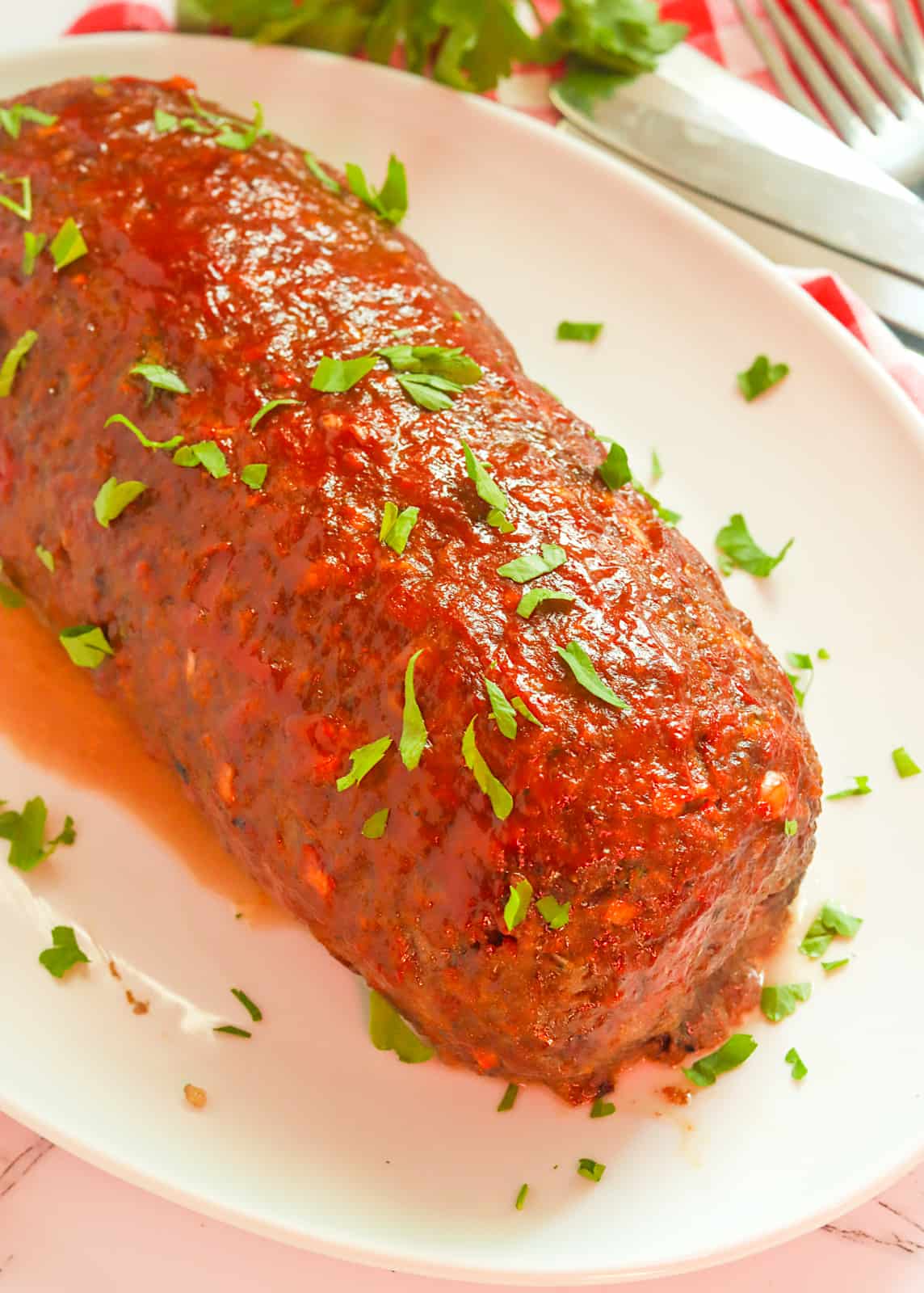 Stuffed meatloaf ready to comfort your soul