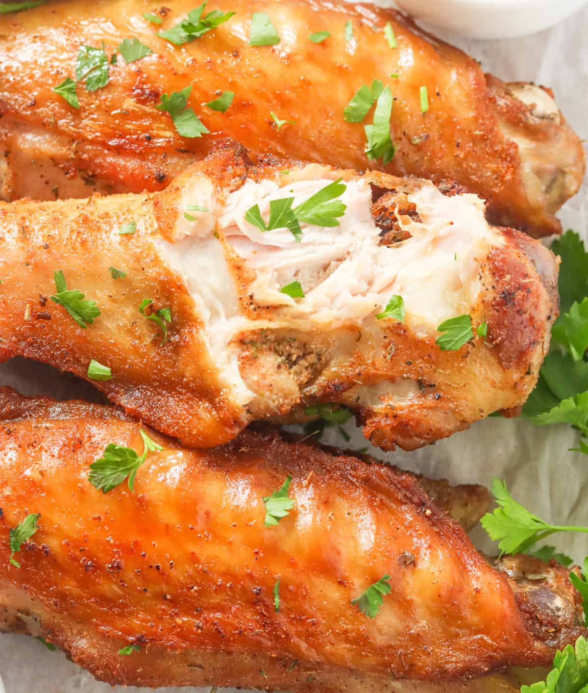 Enjoy Fried Turkey Wings