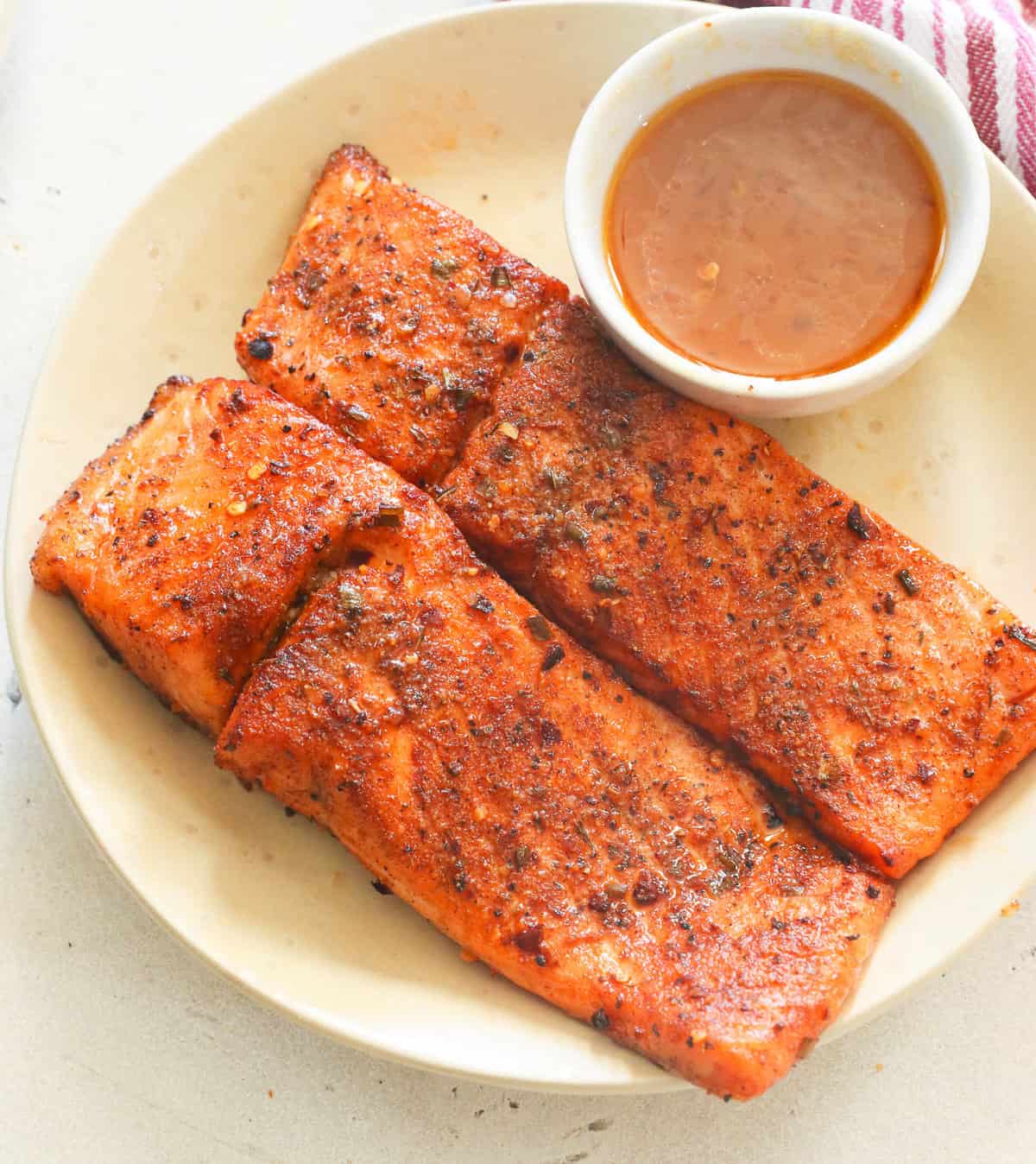 Jerk Salmon for an amazing dinner option