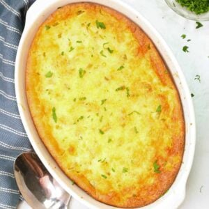 Corn pudding for soul-satisfying deliciousness