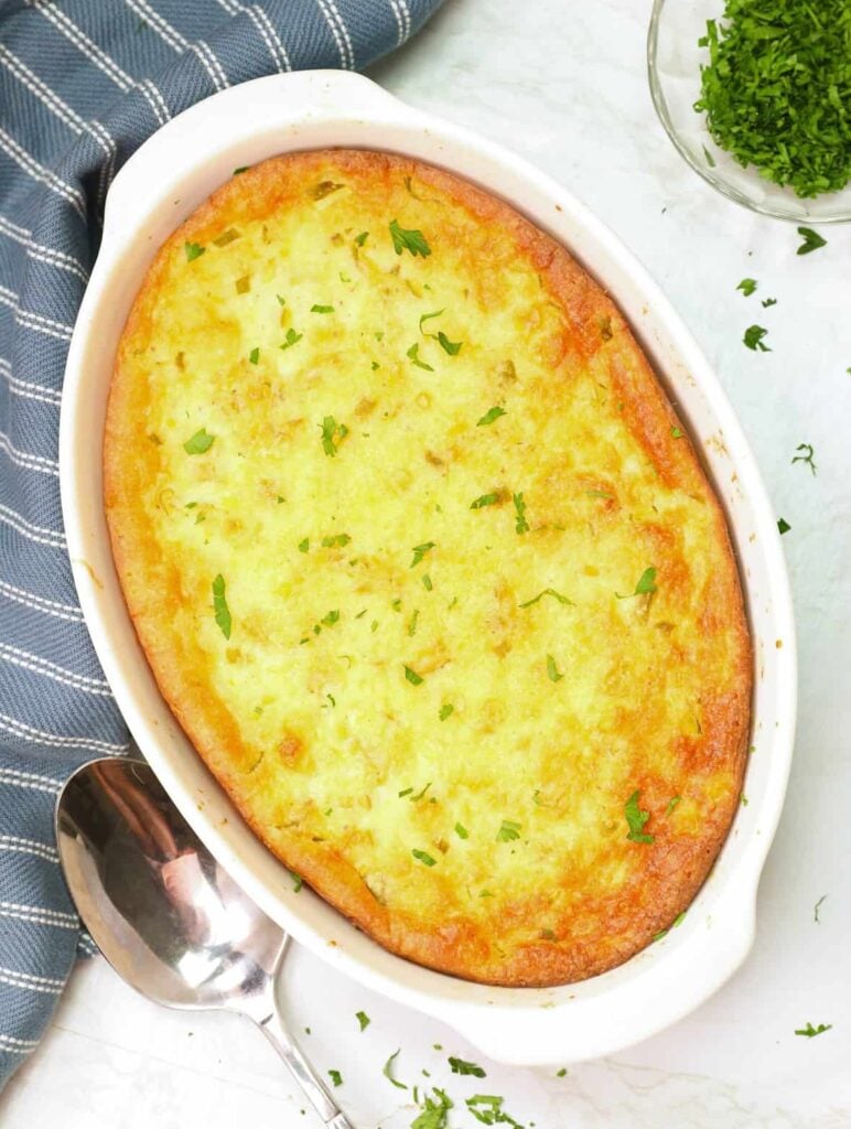 Corn pudding for soul-satisfying deliciousness