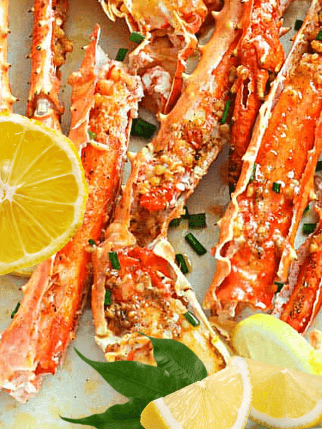 Gourmet Baked Crab Legs in Butter Sauce – Ready in 20 Minutes