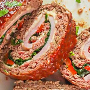 Ultimate Stuffed Meatloaf A Multi-Flavored Indulgence for Meat-Lovers