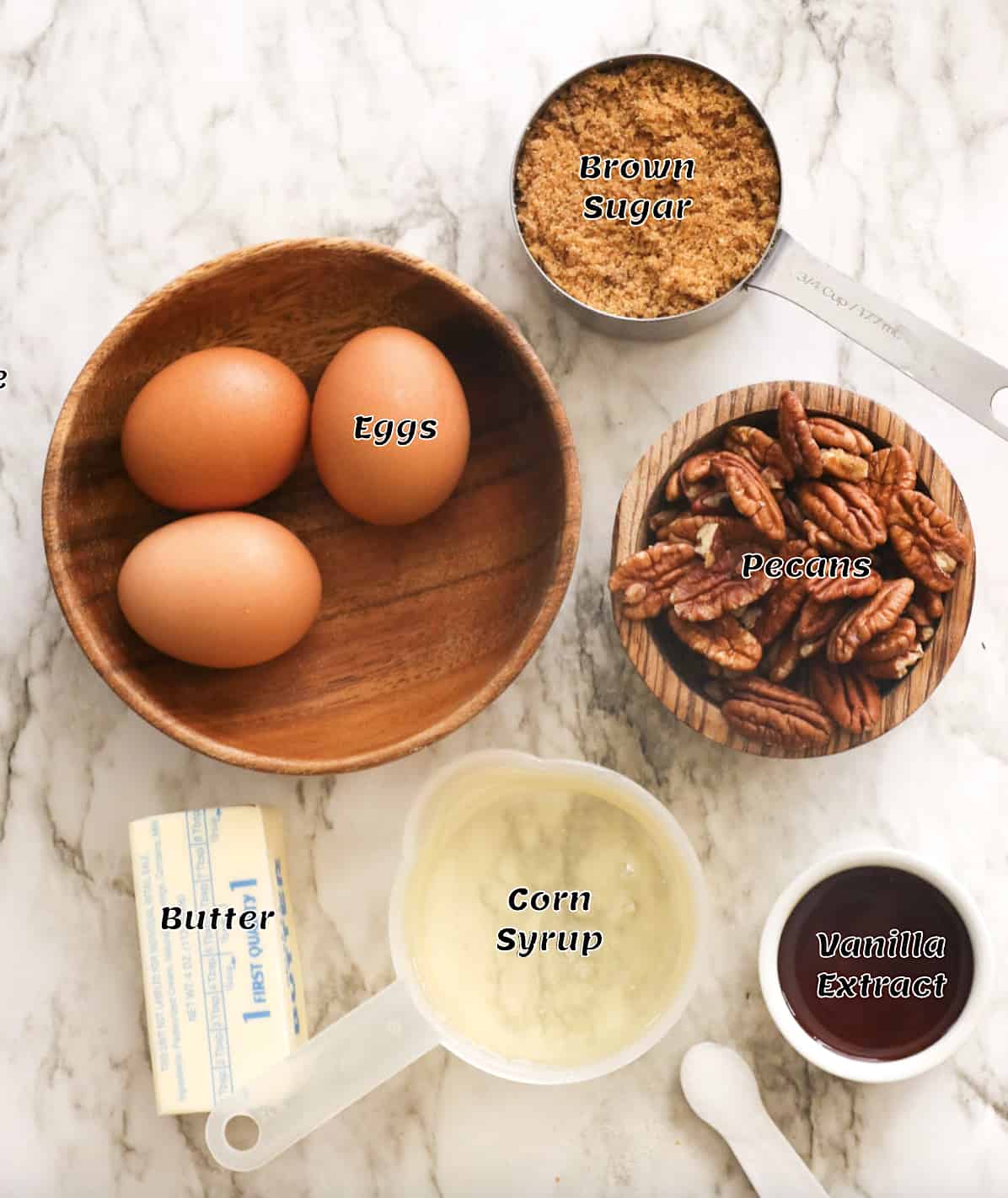 What you need to make mini pecan pies