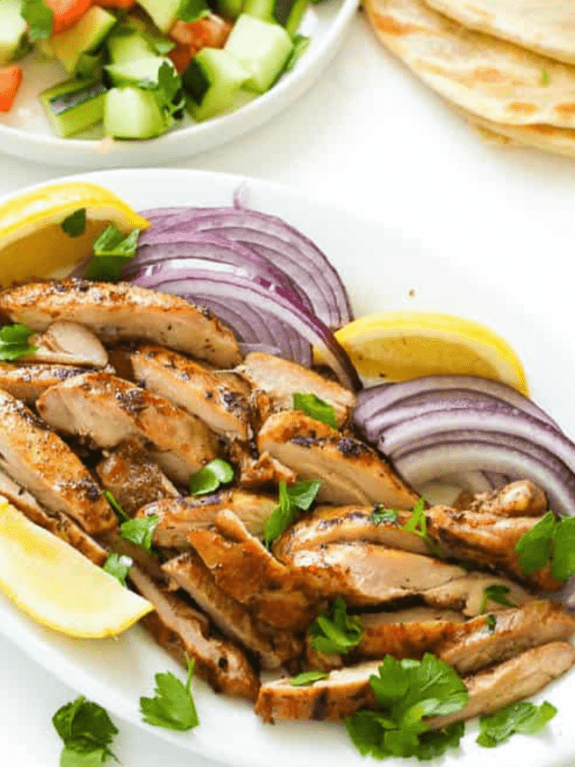 35 Minute Chicken Shawarma with Flavorful Yogurt Marinade Immaculate