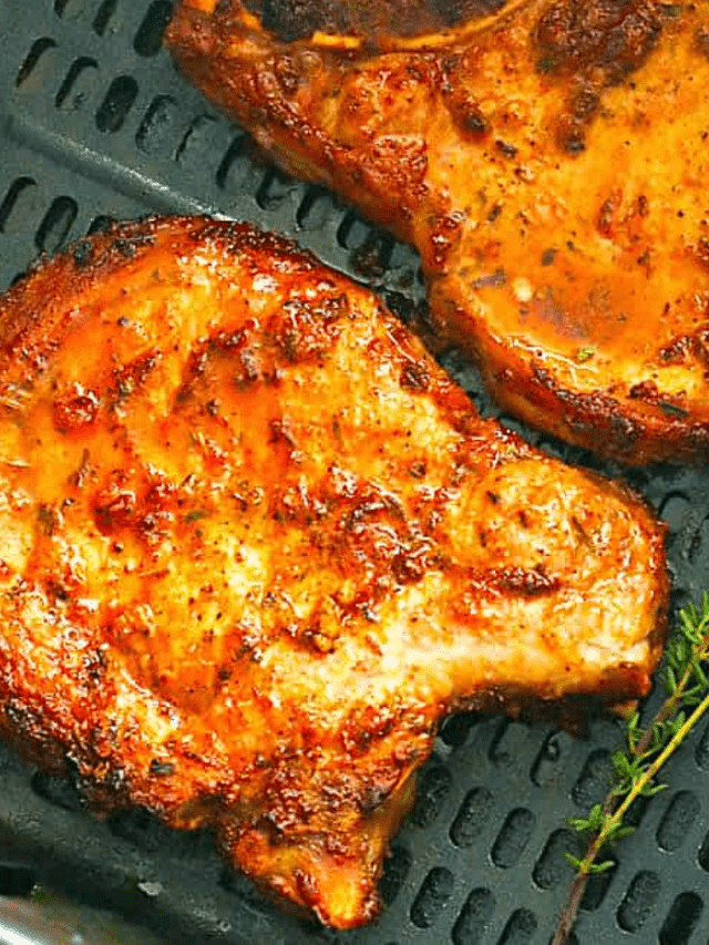 Crispy, Juicy Air Fryer Pork Chops Healthy Comfort Food in Minutes