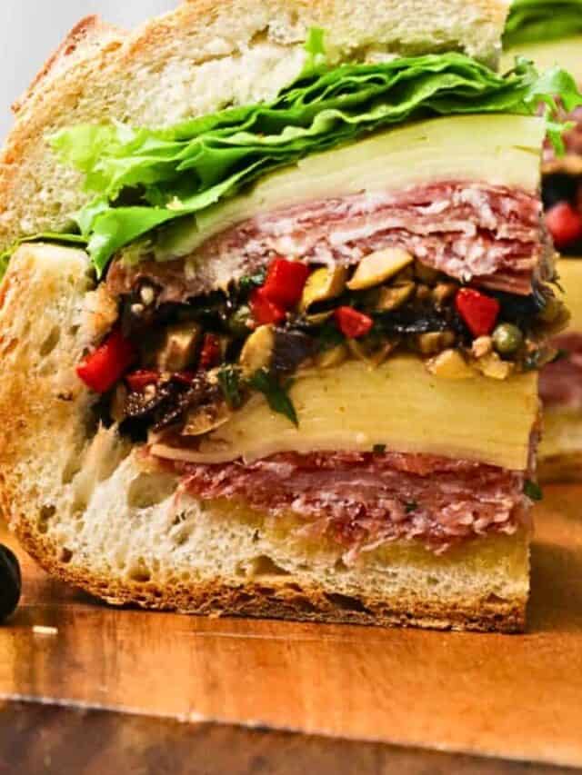 Muffaletta Sandwich New Orleans' Original Italian Round Sandwich