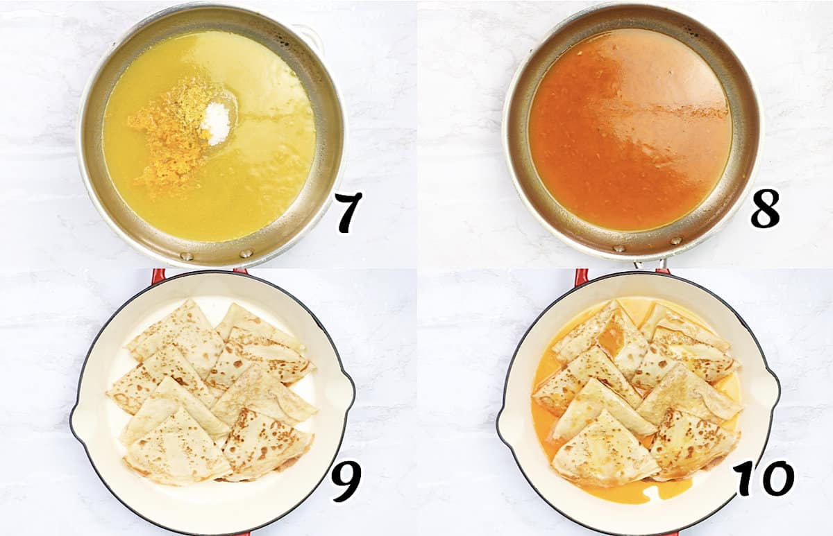 Crepes Suzette Recipe (Easy, Make-Ahead)