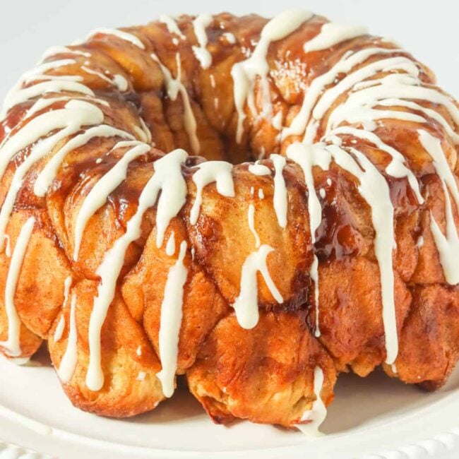 Cinnamon roll monkey bread for a sweet, shareable, made-from-scratch treat