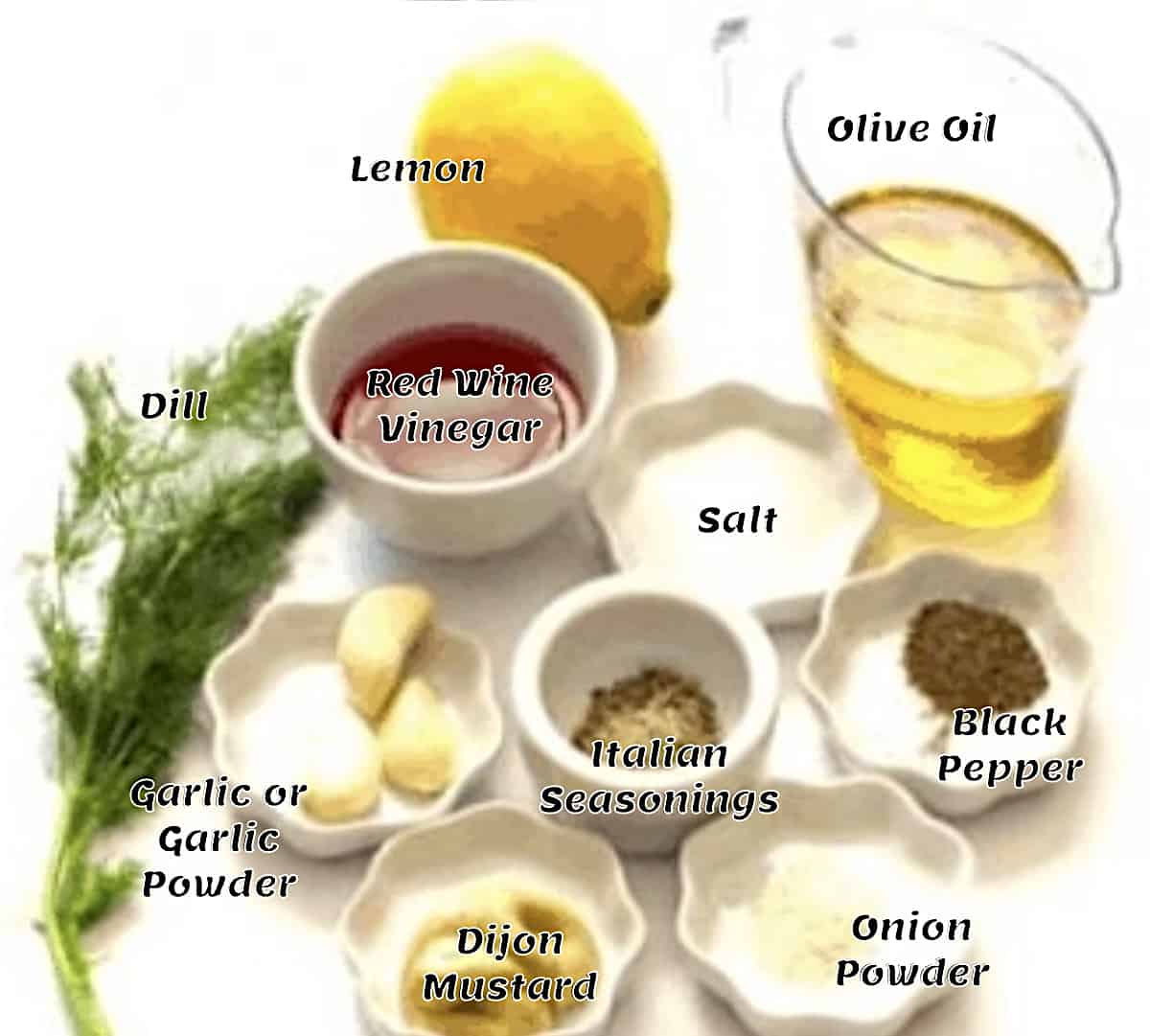 What you need for salad dressing