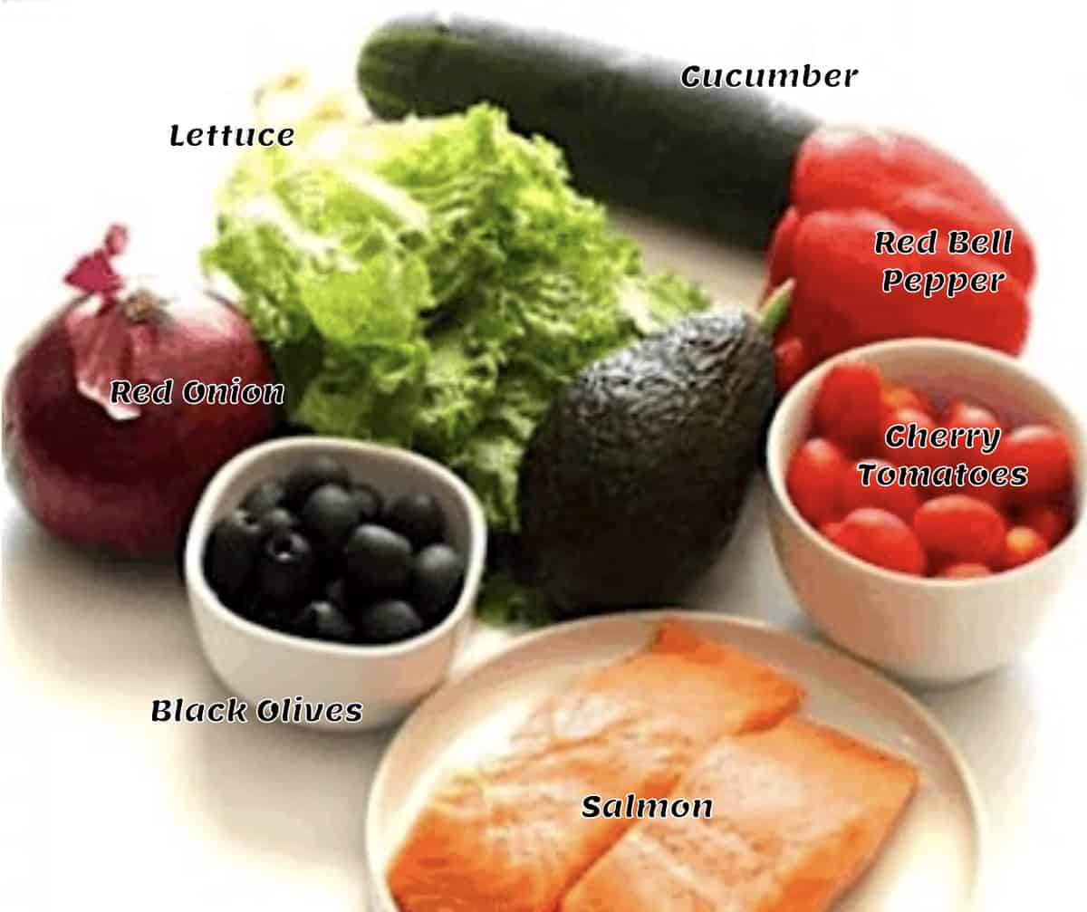 What you need to make salmon salad