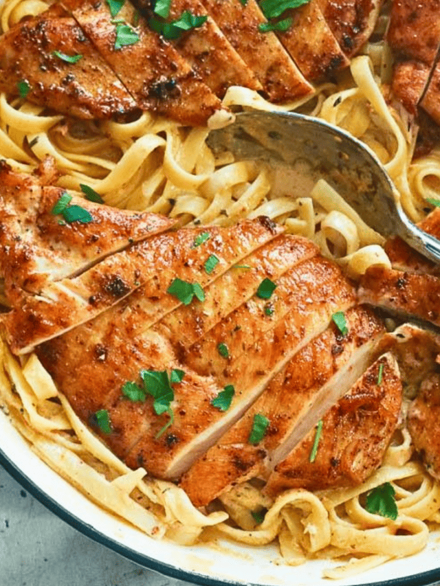 Chicken Alfredo Cajun, Creamy, Spicy, Easy OnePot Recipe Immaculate