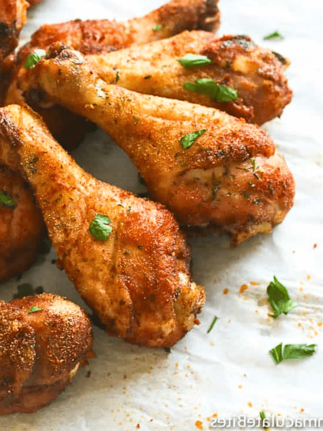 Crispy Baked Chicken Legs The Easy Recipe Immaculate Bites