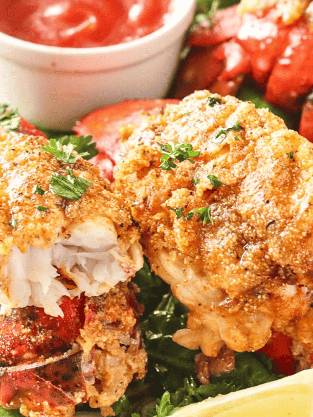 Garlic Butter Fried Lobster Tail Recipe Immaculate Bites