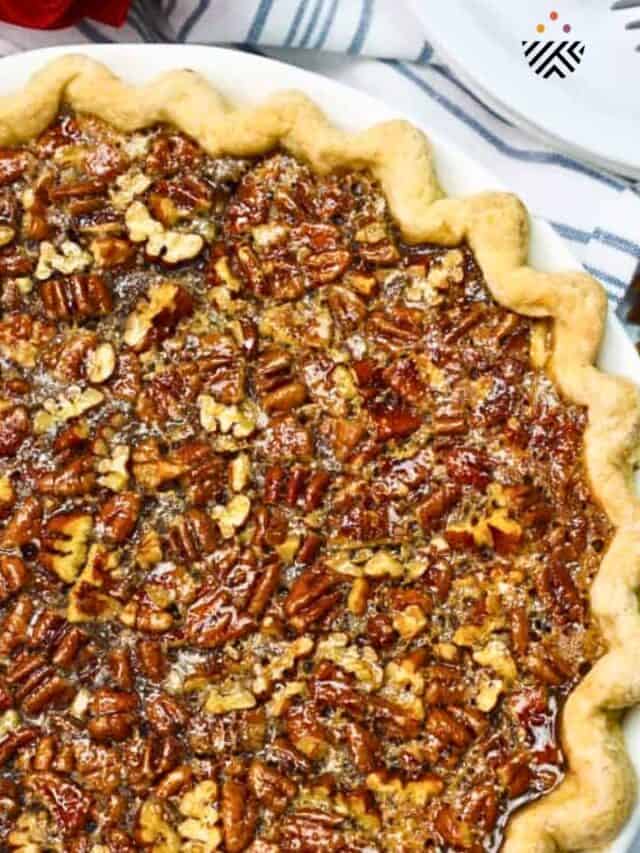 Sweet Potatoes and Pecans in a Pie - Immaculate Bites