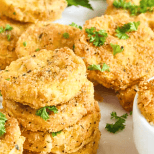 These Fried Squash Rounds are Extremely Addictive