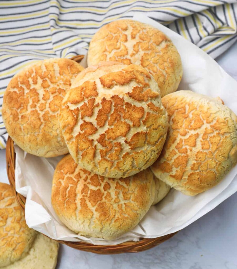 A plateful of ridiculously tasty Dutch crunch bread