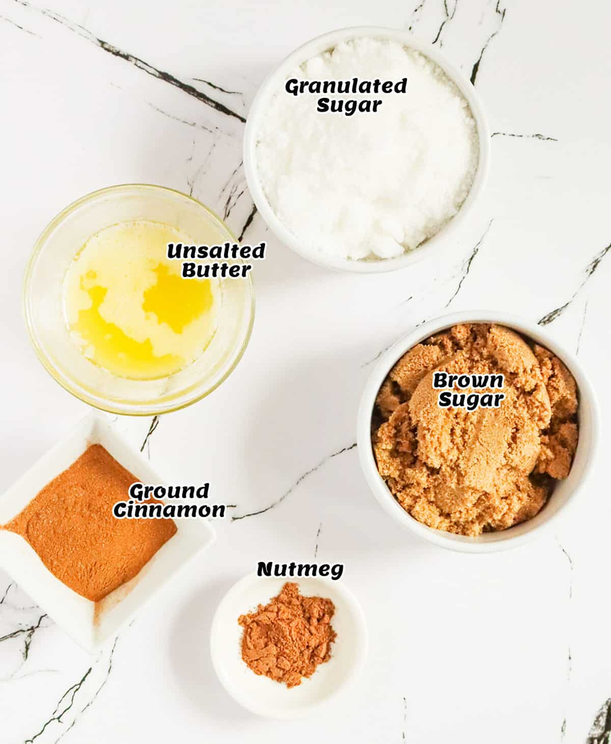 What you need to make the cinnamon sugar