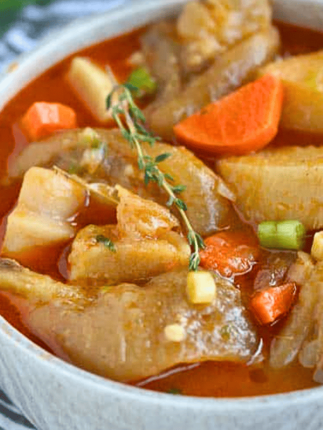 Caribbean Cow Foot Soup Savor the Flavor! Immaculate Bites