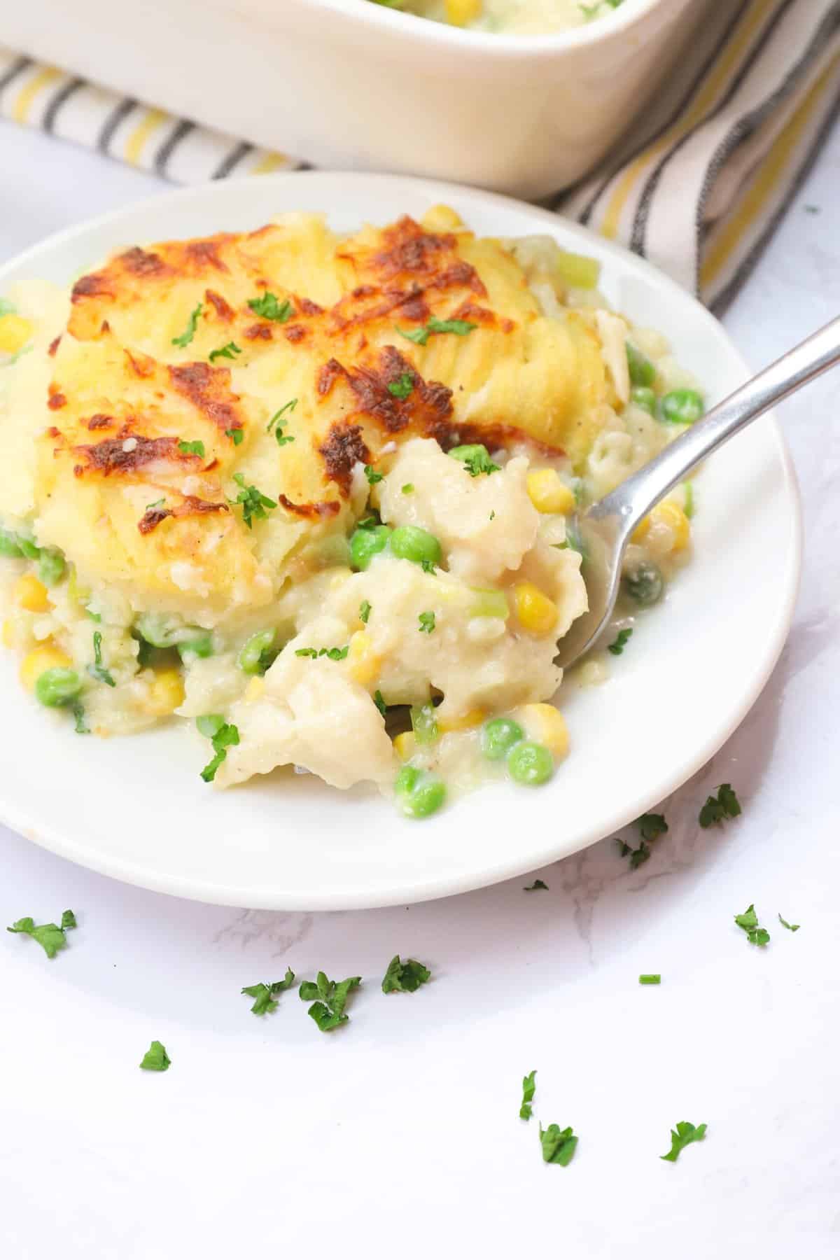 A serving of soul-satisfying fish pie