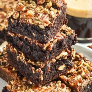 Pecan Pie Brownies A Perfect Blend of Chocolate and Nutty Goodness!
