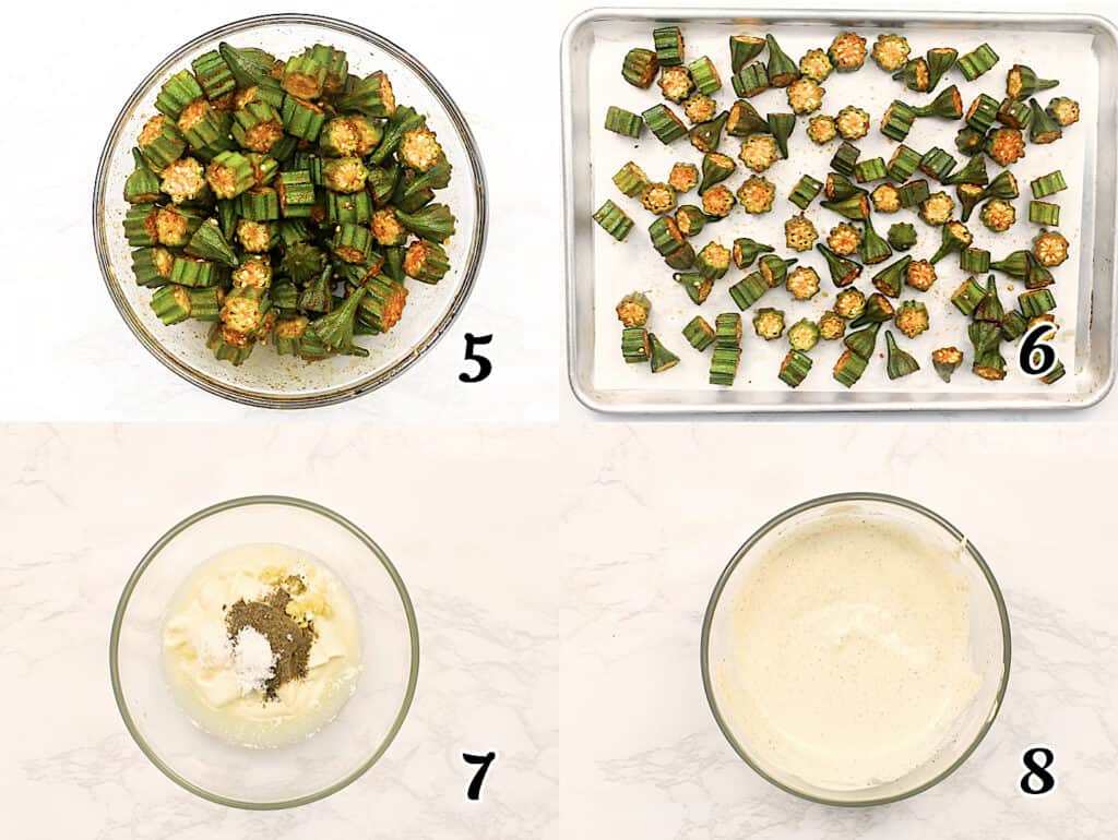 Oven Roasted Okra Immaculate Bites