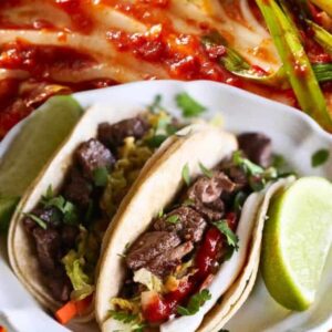Easy Korean Beef Tacos And Quick Kimchi (2)