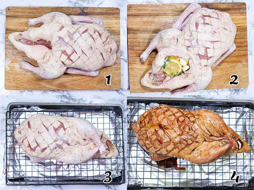 Crispy Whole Roast Duck - Immaculate Bites