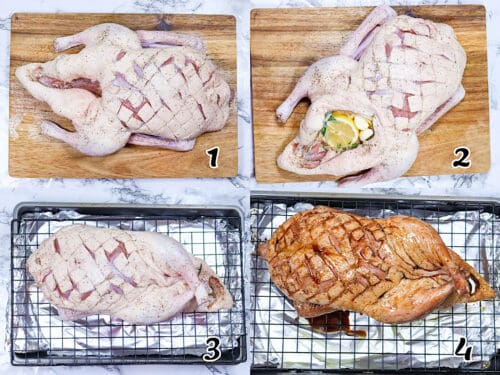 Crispy Whole Roast Duck - Immaculate Bites
