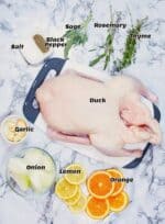 Crispy Whole Roast Duck - Immaculate Bites