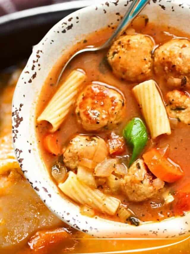 Easy Chicken Meatball Soup SoulSatisfying Comfort in Every Bowl