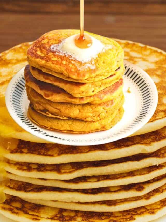 Fluffy Pumpkin Pancakes Fall in Love with Breakfast! Immaculate Bites