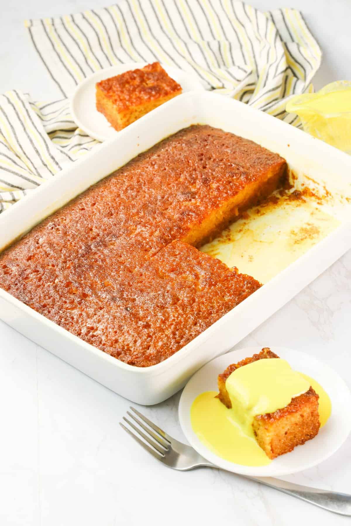 Serving up South African's iconic malva pudding
