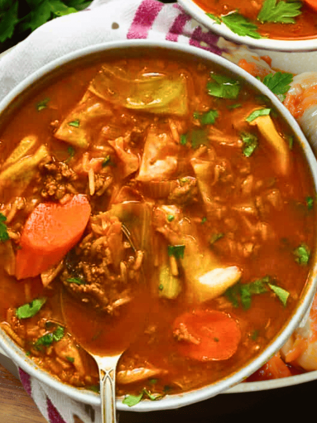 Delicious Stuffed Cabbage Roll Soup Recipe Easy and Flavorful