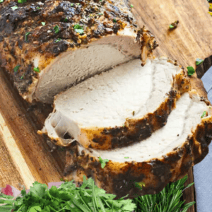 Ultimate Pork Loin Roast Herb Crusted