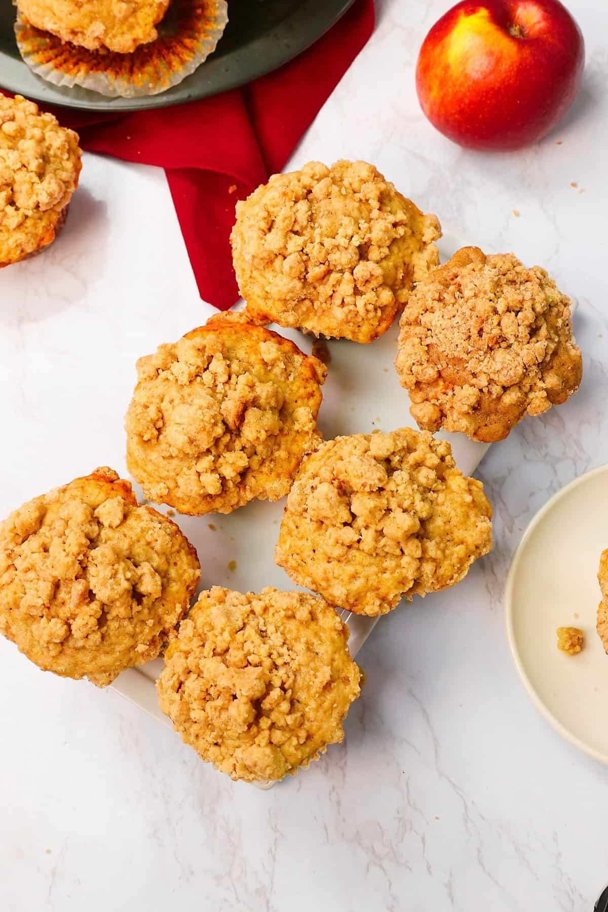 Apple Cinnamon Muffins ready to enjoy for warm, comforting flavor